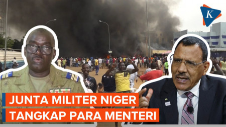 Setelah Presiden Kini Junta Militer Niger Tangkap Para Menteri