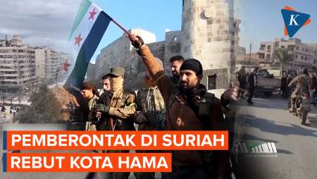 Usai Aleppo, Kini Pemberontak di Suriah Rebut Kota Hama