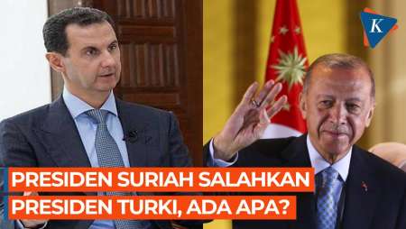 Presiden Assad Salahkan Erdogan Terkait Kekerasan di Suriah 