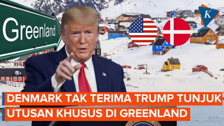 Trump Tunjuk Utusan Khusus Untuk Greenland, Denmark Murka