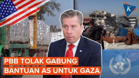 Geram dengan Israel, PBB Ogah Gabung Badan Bantuan AS untuk Gaza
