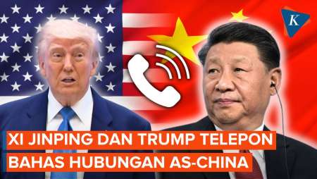 Ingin China-AS Rukun, Xi Jinping dan Trump Saling Bicara Lewat Telepon
