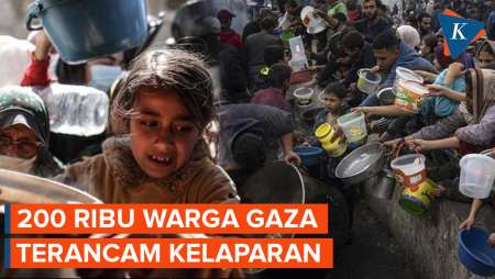 Perang Belum Reda, Kelaparan Mengancam Warga Gaza