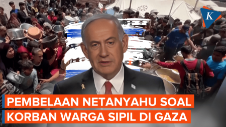 Netanyahu Ungkap Alasan Warga Sipil Jadi Sasaran Serangan di Gaza