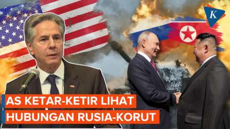 Blinken Khawatir Hubungan Rusia Korut Semakin Mesra