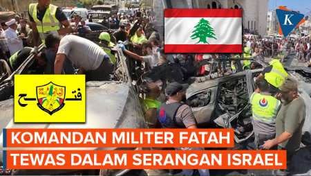 Serangan Israel Tewaskan Komandan Militer Fatah di Lebanon, Sinyal Perang…