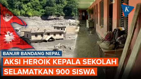 Hanya 10 Menit! Cara Kepala Sekolah Nepal Selamatkan 900 Siswa Dari Banjir Bandang