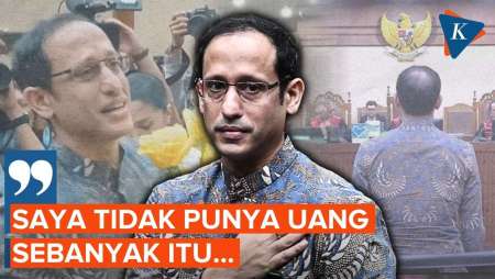 Nadiem Makarim Divonis 10 Tahun Dan Dihukum Bayar Uang Pengganti Rp 809,5 Miliar