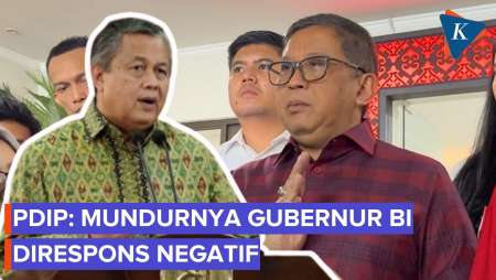 Sekjen PDI-P Hasto Sebut Mundurnya Gubernur BI Perry Warjiyo Buat Pasar Bergejolak