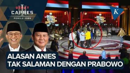 Jawaban Anies Ditanya soal Tak Salaman dengan Prabowo Usai Debat