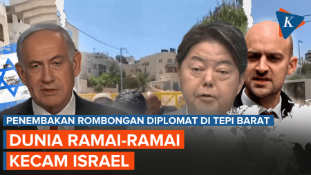 Penembakan Rombongan Diplomat di Tepi Barat, Dunia Kecam Israel
