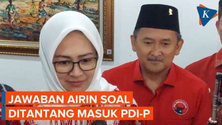 Respons Airin soal Ditantang Megawati Gabung PDI-P