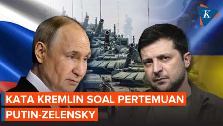 Kremlin: Pertemuan Putin-Zelensky Mustahil