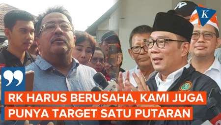 RK Targetkan Menang Telak, Rano Karno: Dia Harus Berusaha Keras