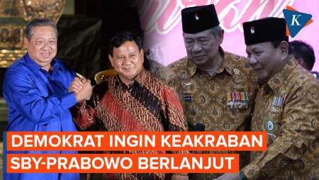 Demokrat Ingin Keakraban SBY dan Prabowo Terus Berlanjut