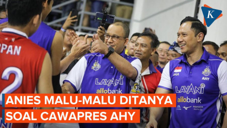 Anies-AHY Temani SBY Nobar Pertandingan Voli Indonesia Vs Vietnam, Sinyal Cawapres Menguat?