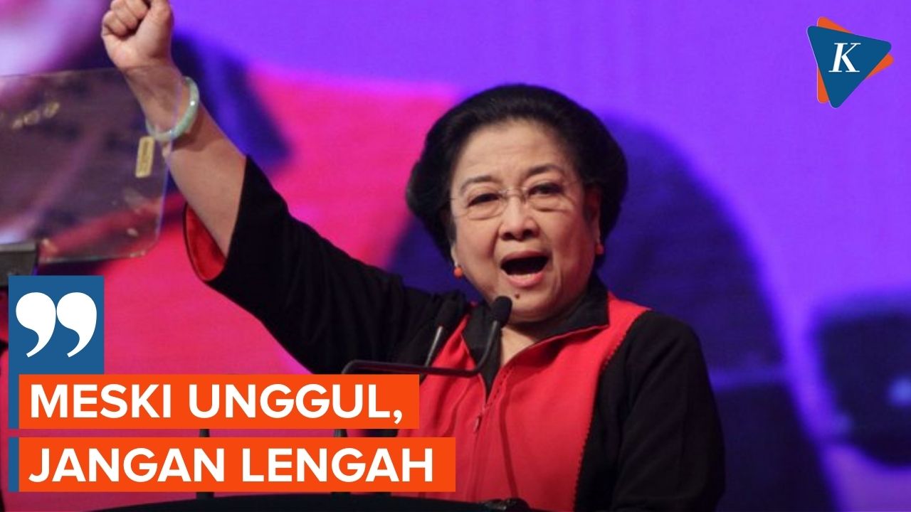 Peringatan Megawati meski PDI-P Unggul di Berbagai Survei
