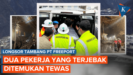 Dua Pekerja yang Terjebak di Tambang Freeport Ditemukan Tewas