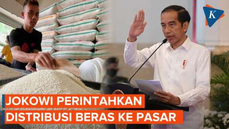 Beras Langka dan Mahal, Jokowi Meeting Pagi-pagi Perintahkan 