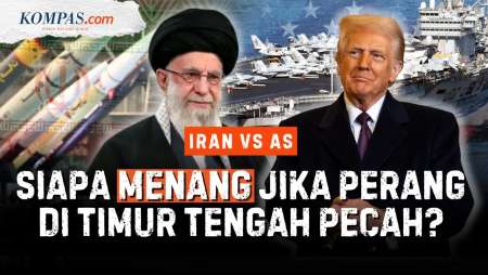 Siapa yang Bakal Menang jika Iran Vs AS Perang?