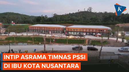 Penampakan Asrama Timnas PSSI di IKN