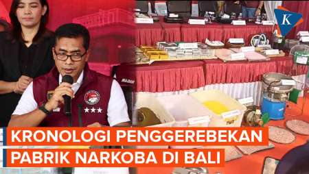 Kronologi Pabrik Narkoba di Bali Digerebek Polisi, Bareskrim Tangkap Empat Tersangka