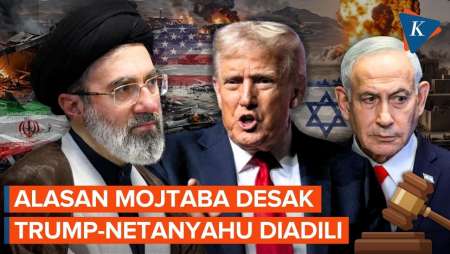 Mojtaba Desak Pengadilan Iran Tangkap Trump-Netanyahu, Ini Alasannya