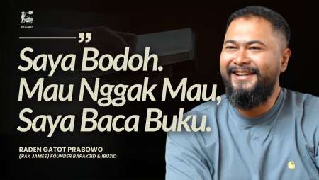 Siapa Aslinya "Pak James" Dan Pentingnya Buku Bagi Bapak2ID | BEGINU