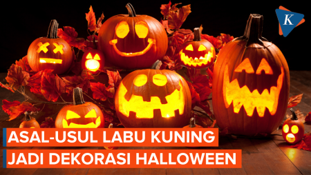 Asal-usul Labu Kuning Jadi Dekorasi Halloween