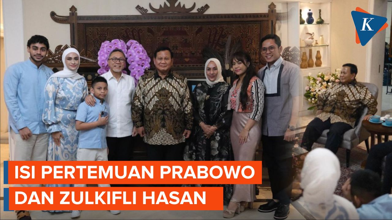 Prabowo Sambangi Rumah Zulhas di Hari Kedua Lebaran, Bahas Apa?