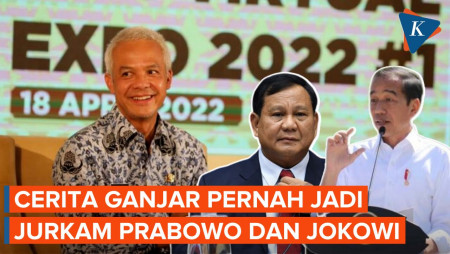 Cerita Ganjar Pernah Jadi Jurkam Prabowo dan Jokowi