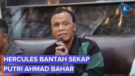 Hercules Bantah Sekap Putri Ahmad Bahar Dan Todongkan Pistol: Itu Fitnah!