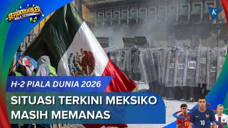 Situasi Meksiko Jelang Pembukaan Piala Dunia, Demo Berlanjut Dan 100.000 Tentara Siaga