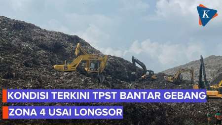 Pencarian 5 Orang Hilang akibat Longsor TPST Bantar Gebang Zona 4