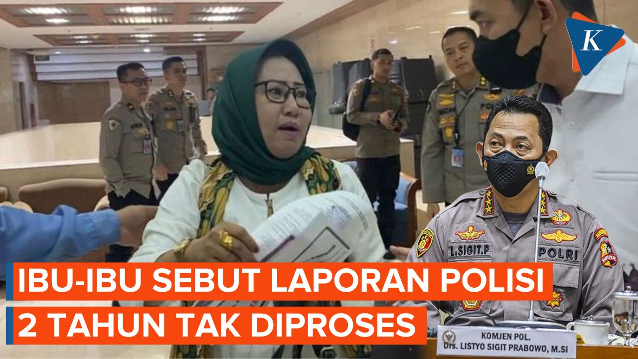 Bareskrim Panggil Ibu-ibu yang Teriak Saat Raker Komisi III DPR dengan Kapolri