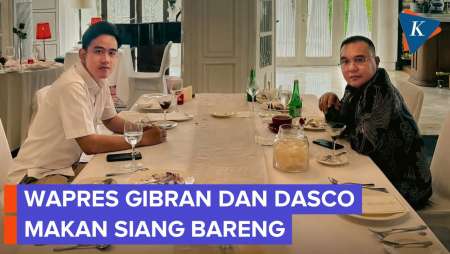 Gibran Makan Siang Bareng Dasco, Apa yang Dibahas? 