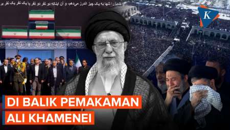 Bagaimana Suasana Pemakaman Ali Khamenei?
