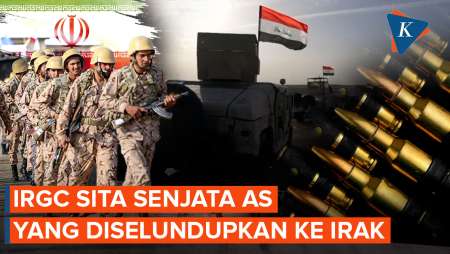 IRGC Klaim Sita Senjata Yang Diduga Diselundupkan AS Di Perbatasan Irak