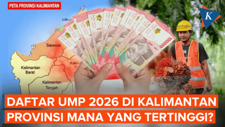 Daftar UMP 2026 Di Wilayah Kalimantan: Kaltara Tertinggi, Kalbar Terendah