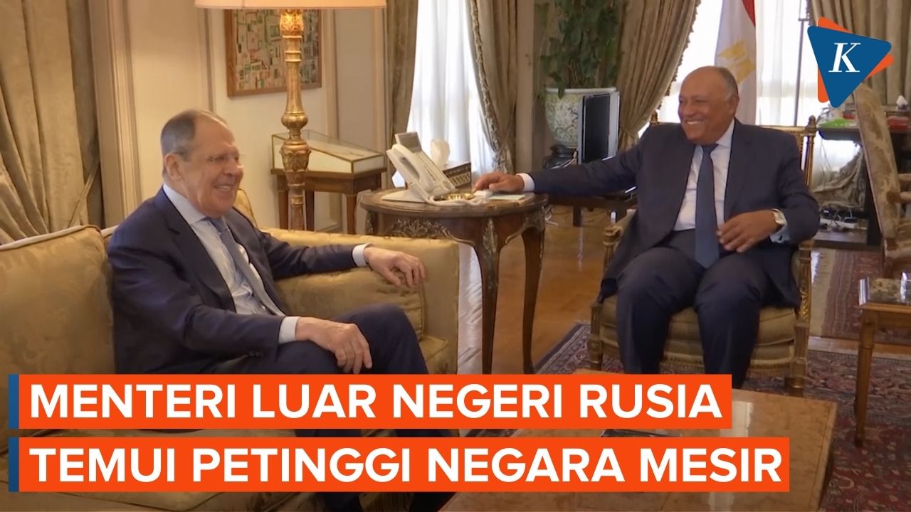 Menteri Luar Negeri Rusia Temui Petinggi Negara Mesir, Bahas Apa ?