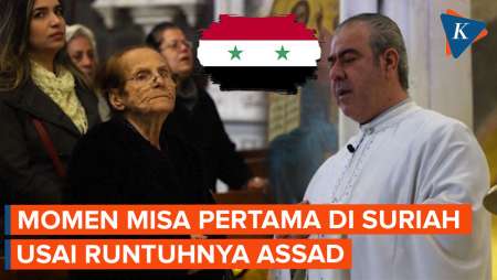 Momen Misa Pertama di Suriah Usai Runtuhnya Assad