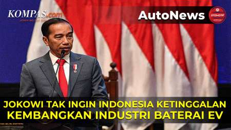 Jokowi Tidak Mau Indonesia Ketinggalan Kembangkan Industri Baterai EV