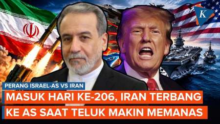 Hari Ke-206 Perang Iran Vs AS-Israel: Pejabat Teheran Terbang Ke AS, Strategi Baru Untuk AS Disiapka