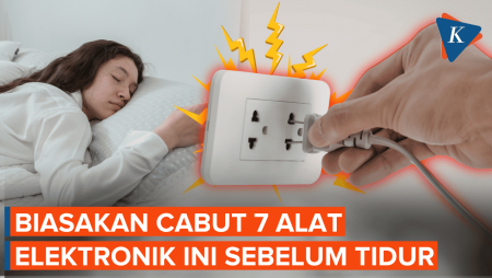 Jangan Menancap Terus! Alat Elektronik Ini Harus Dicabut Sebelum Tidur