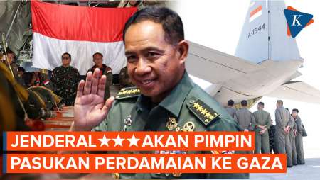 Jenderal Bintang 3 Akan Pimpin Pasukan Perdamaian Ke Gaza