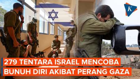 Tentara Israel Bunuh Diri Meningkat Sepanjang Perang Gaza