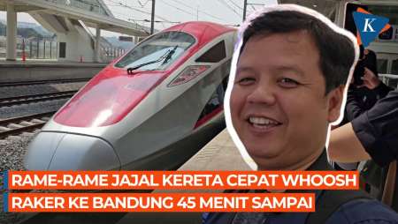 Review Kereta Cepat Jakarta-Bandung, Langsung Charter Sekantor