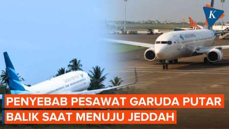 Kronologi Pesawat Garuda Putar Balik ke Solo Usai Antar Jemaah Haji, Ada Masalah Teknis