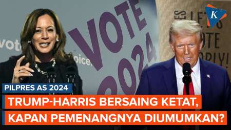 Kapan Pengumuman Pemenang Pilpres AS 2024?