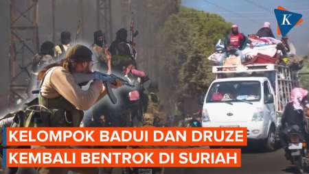 Suku Badui dan Druze Bentrok Lagi di Sweida Suriah